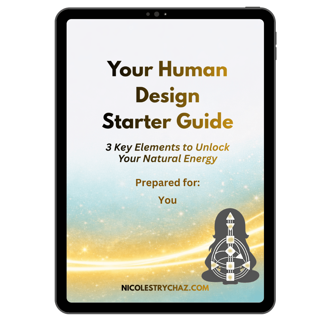 Human Design Flyer Human Design Starter Guide